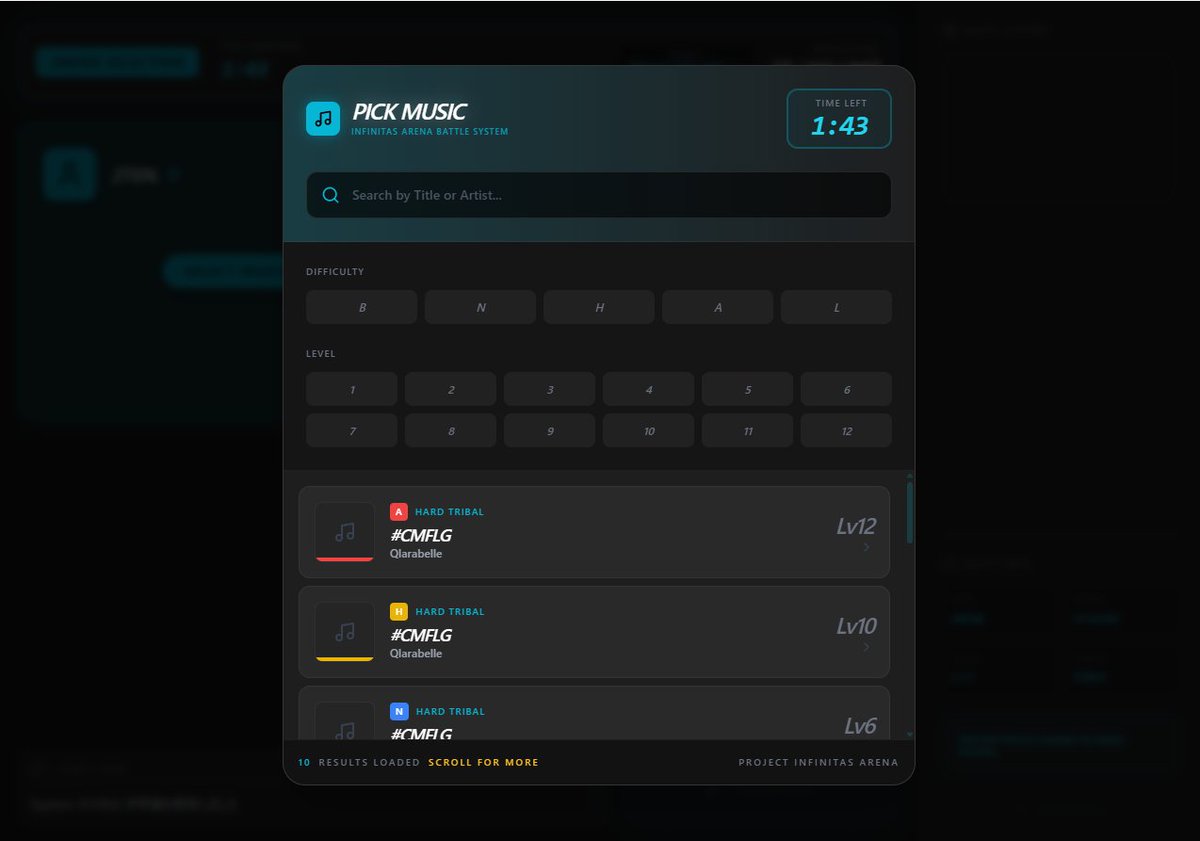 Infinitas ARENA tweet media