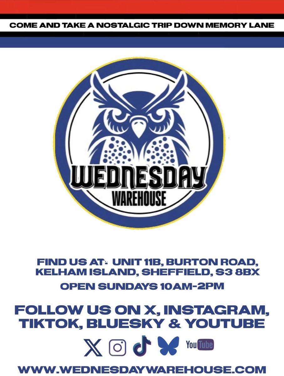 Wednesday Warehouse tweet media