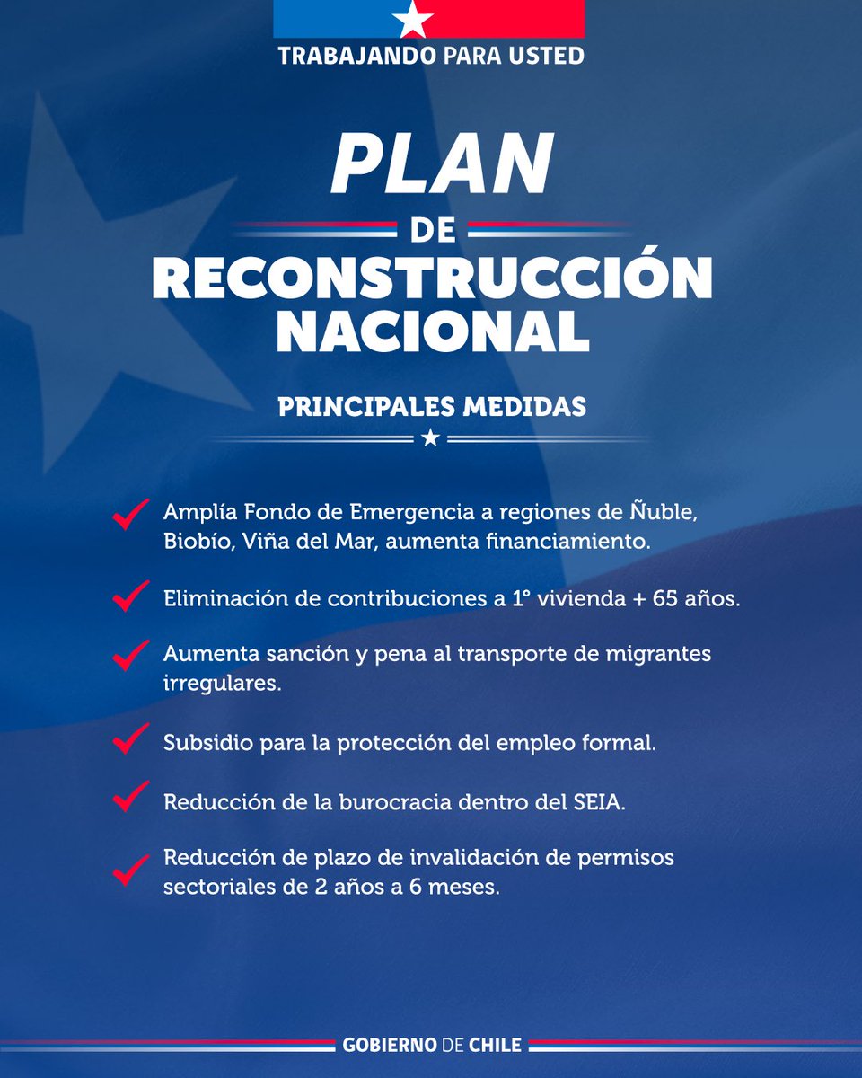 Gobierno de Chile tweet media