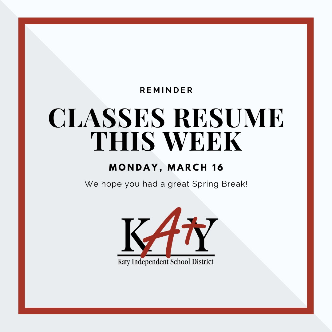 Katy ISD tweet media