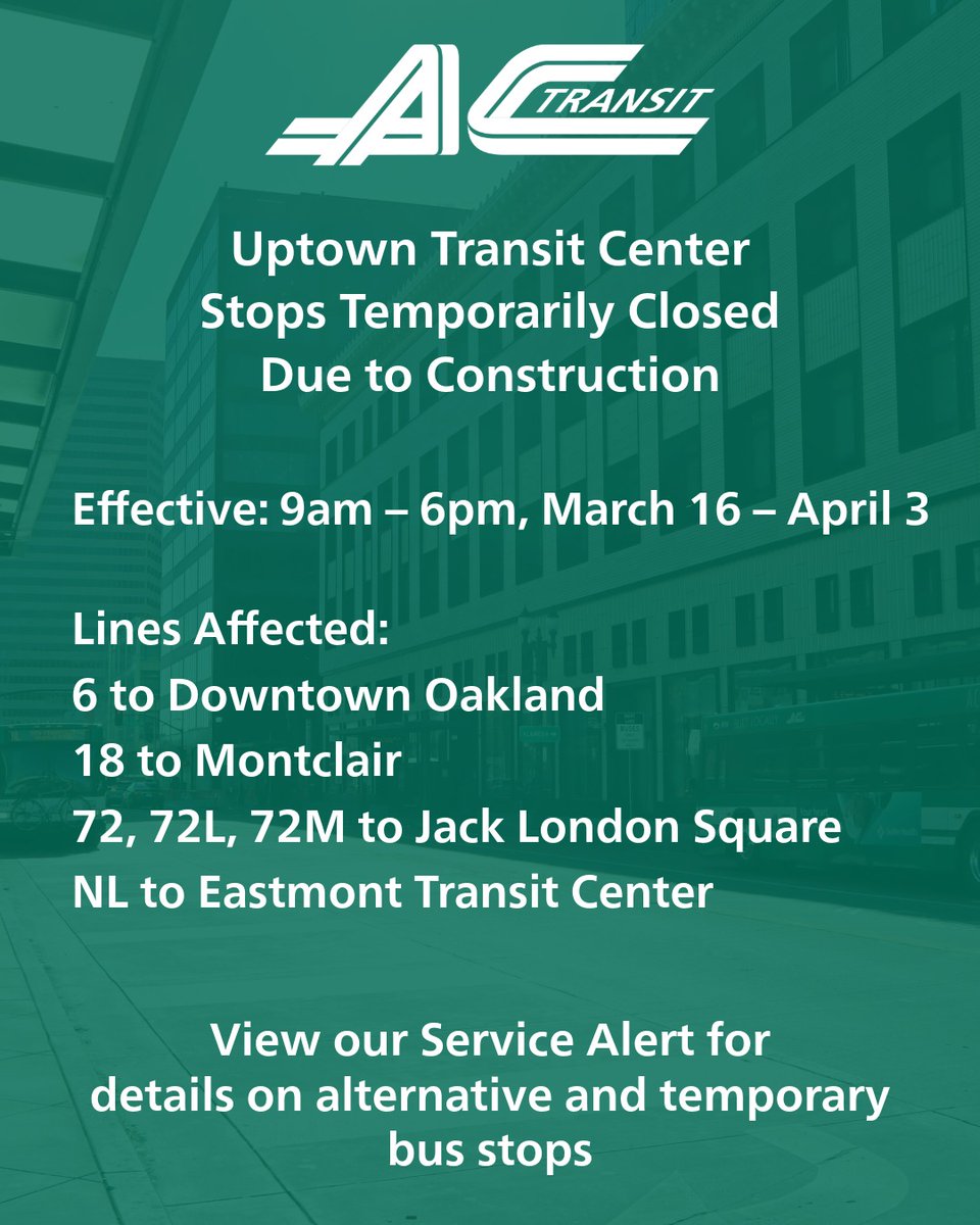 AC Transit tweet media