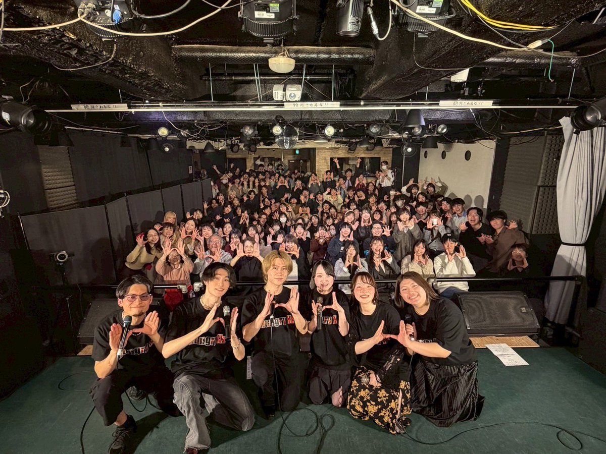 HungryHz_NoSeRA's tweet photo. ▷▼━━━━━━━━━━━━━━━ ▼◁

　　　　 Hungry Hz 満腹ツアー

　　　     －Are you Hungry?－

　　　　     《 札幌公演 》終演

     満員御礼！ありがとうございました🐺

                     #まんぷくへるつ

▷▲━━━━━━━━━━━━━━━ ▲◁ https://t.co/VjfwstKN60