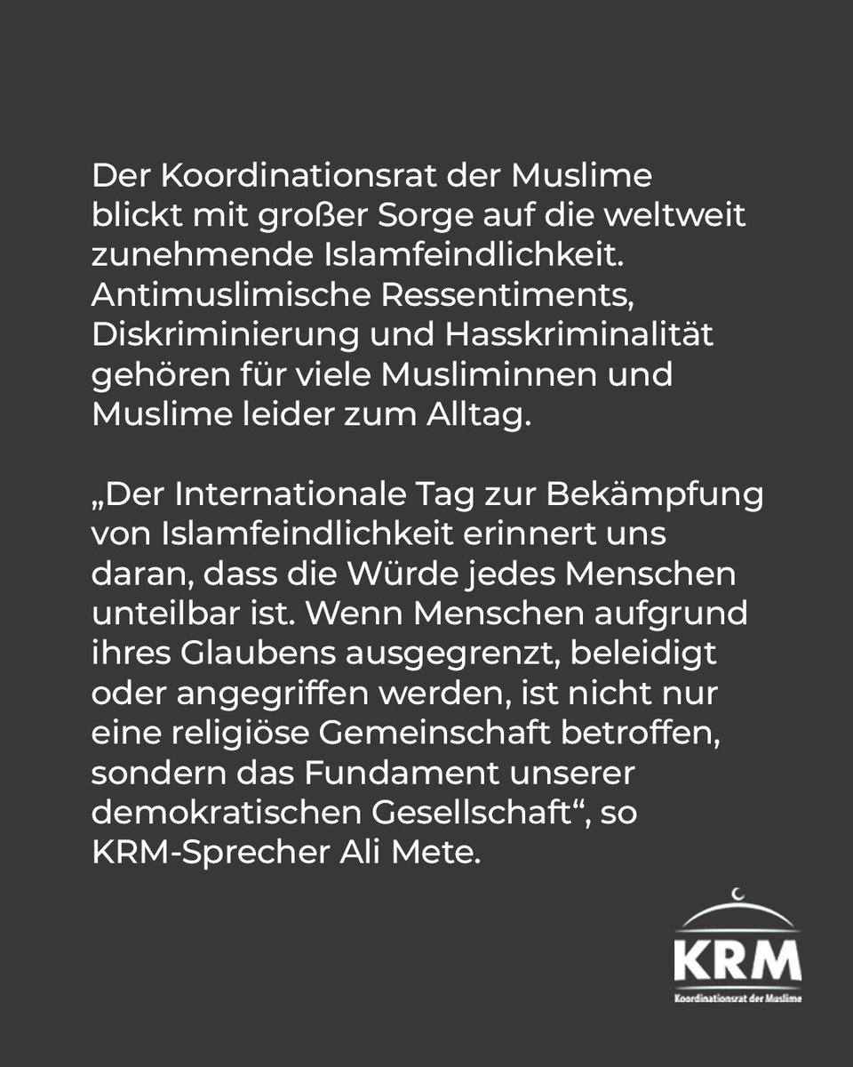 Koordinationsrat der Muslime tweet media