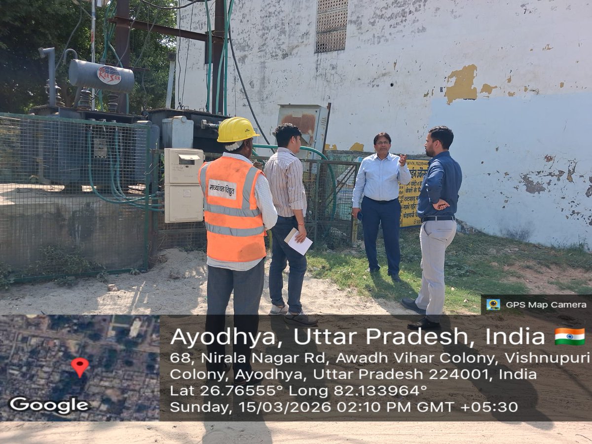 Chief Engineer Ayodhya zone tweet media