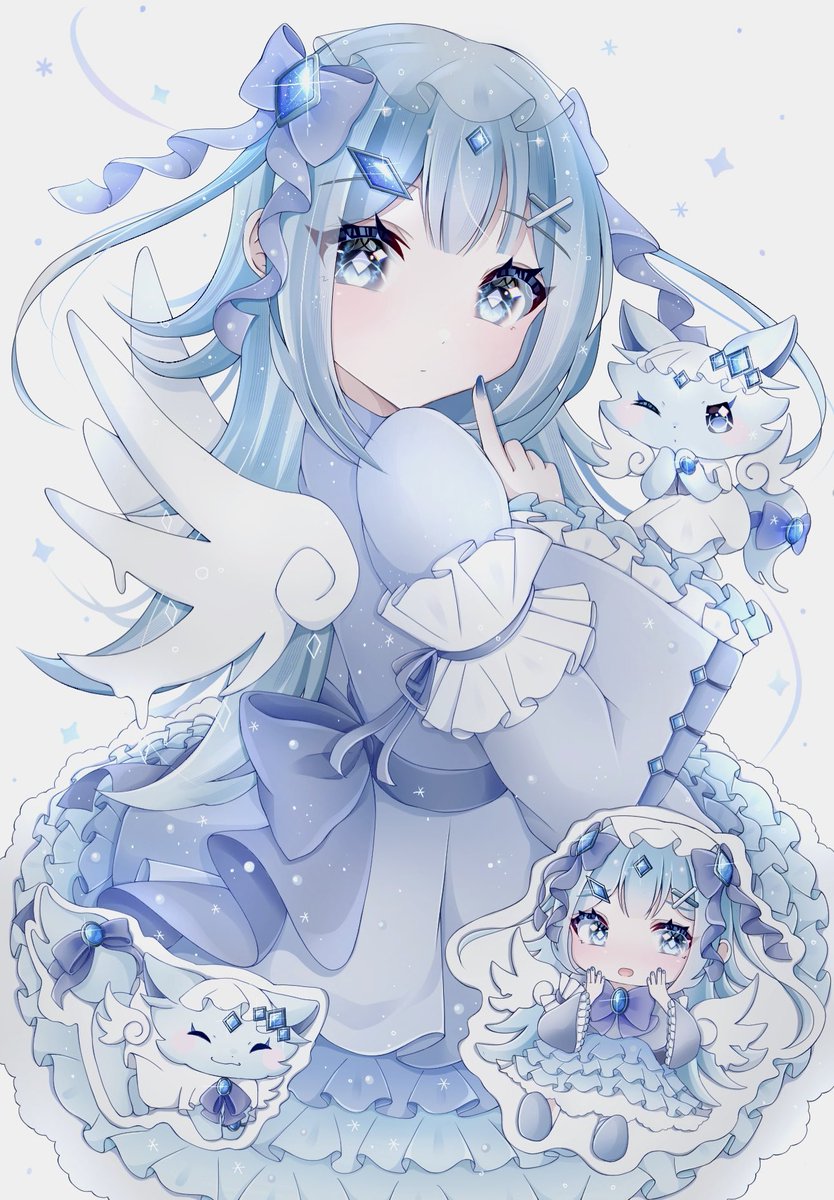 ❄️ 雪の妖精さん 💠

 #絵描きさんと繋がりたい