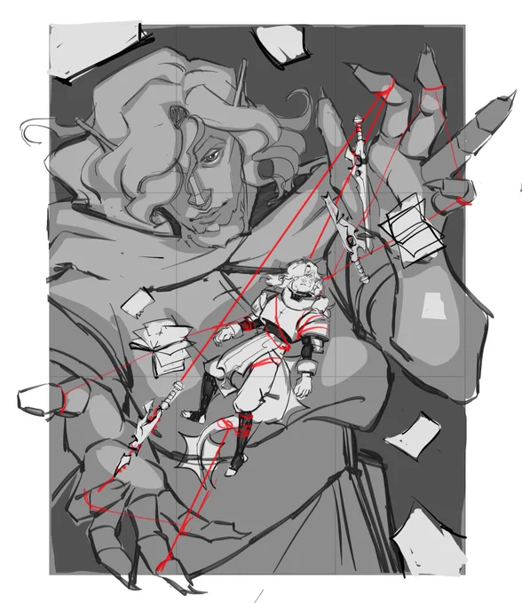 full sketch + gilly close-up