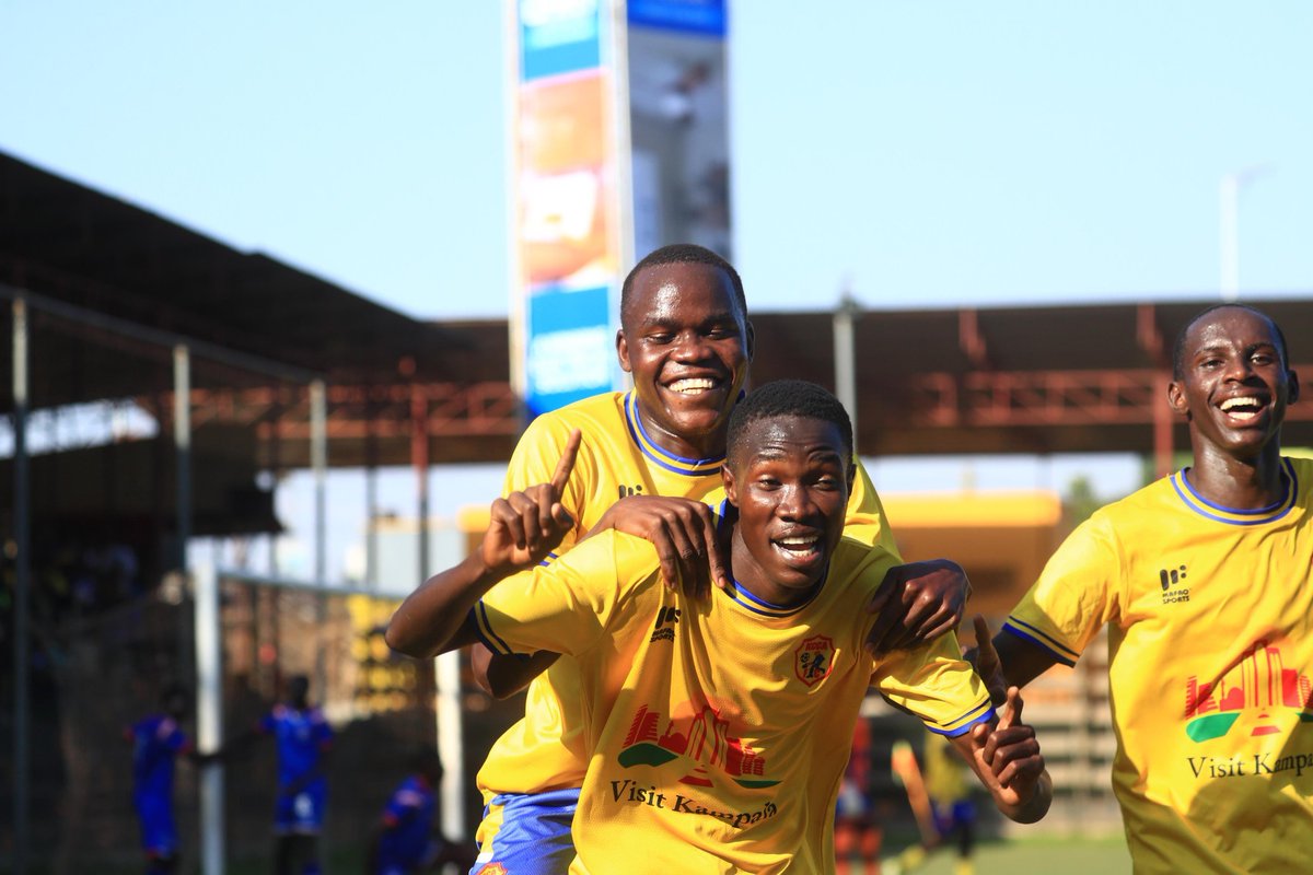 KCCAFCAcademy's tweet photo. FULLTIME at @MTNOmondiStdm
Cloud ☁️ Nine for the Academy lads
KCCA FC SA 9-0 Buhimba JT
Thomas Ogema ⚽⚽
Gift Fred Mutalya ⚽⚽
Joseph Kakooza ⚽
John Kokasi Omugul ⚽
Felix Munguestoni ⚽
Amos Wabwire ⚽
Latif Ssemaluulu ⚽
#KCCAFCSA #KCCABUS #FUFAJuniorsLeague https://t.co/0SbW8isnpq