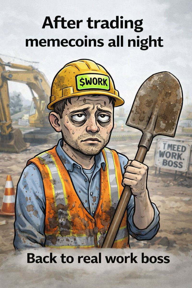 <a href="/Jeremybtc/">Jeremy</a> Some people chase hype.
Others spot momentum early.

$WORK is starting to get interesting.

CA:
A6pbakh6P2ogKttup8BTEJc5hjdXehN4Ky7EP5bspump 🔥