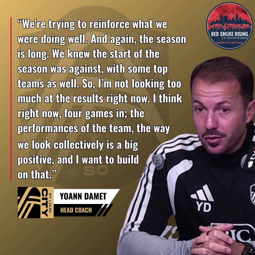 Red Smoke Rising: A St. Louis CITY SC Podcast tweet media