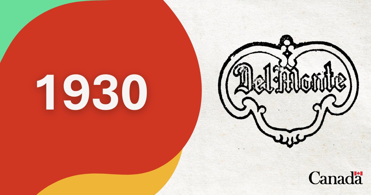 CIPO_Canada's tweet image. #OnThisDay in 1930, the @DelMonteFresh #trademark was officially registered in Canada, marking over 90 years of delivering quality produce and canned goods! bit.ly/4ltflHP #DelMonteFresh