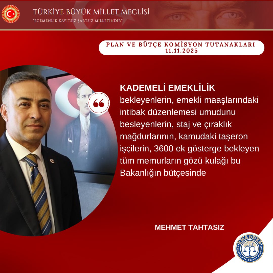 Yasalar değişebilir emeklilik yaşı artabilir siyasette bunlar ülke çıkarları için elbetteki kabul edilebilir. Ama bana bir kişi sebeb ve gerekçe ile anlatsın 1 günle 17 yıl fark nasıl olabilir nasıl kabullenir. Kademeli emeklilik gelmelidir.  <a href="/EmadDernegi/">EMEKLİLİKTE ADALET DERNEĞİ ⚖️</a> #KademeHakkımızdır