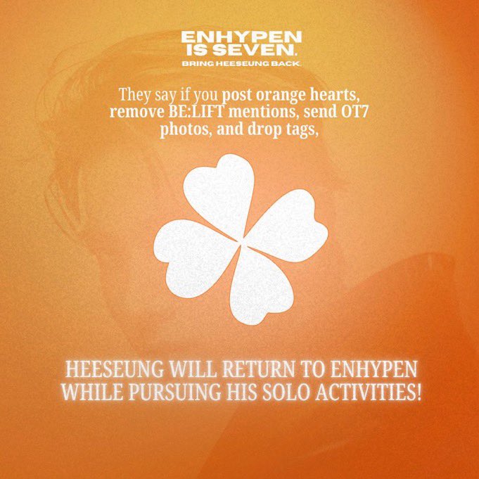 HEESEUNG_7enpn's tweet image. #BELIFE BRING HEESEUNG BACK OR COUNT YOUR DAYS
#BRINGHEESEUNGBACK
#BRINGHEESEUNGBACK
#HEESEUNG_HOME_ot7 
#HEESEUNG_IS_OUR_SINGER 
#HEESEUNG_STAYSyDO 
#HEESEUNGWITHENHYPEN 
#HEESEUNG_IS_OUR_SINGER_NOT_YOUR_COMPANY_ASSET 
#HeeseungDeservesBetter 
#ENHYPEN_İS_7
