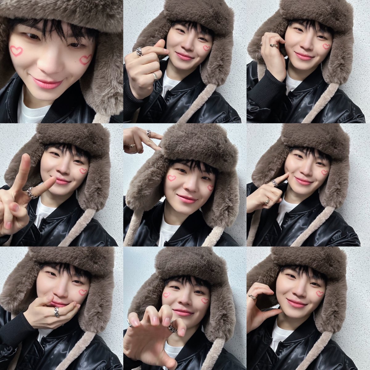 woozimedia's tweet photo. 🗓️ 362 days ago woozi uploaded 10 selfies to weverse as part of his carat land punishment 😆 #우지   

#woozi will be discharged from the military in 362 days https://t.co/UHarzYiwgV