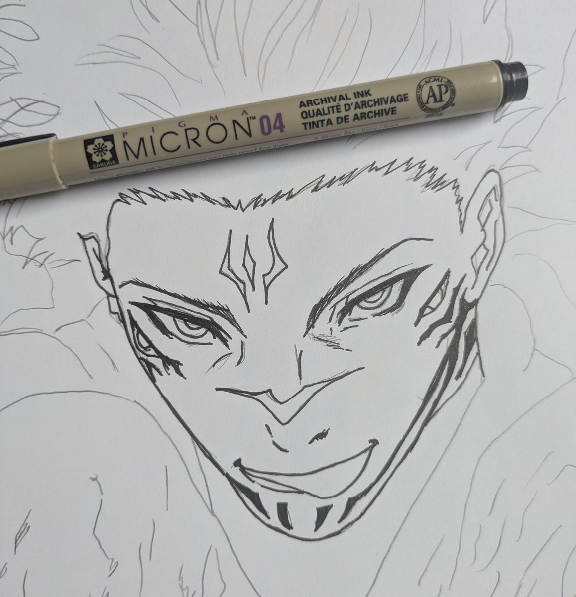 Jane_the_First's tweet photo. Well.
There we go. ✍🏻
#sukuna #jjk #jujutsukaisenseason3 #jujutsukaisen #jujutaukaisenfanart #ryomensukuna #antagonist #baddie https://t.co/eCW0i6akuS