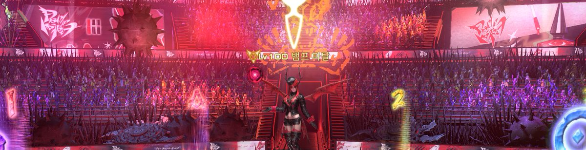 FF14_Cheong's tweet photo. 헤비 1층 가서 뱀프파탈 뒤쪽 전광판을 보면 화장품, 향수, 신발 광고 화면이 보이는데 아마도 모델은 뱀프겠지.
헤비급 끝나고서 뱀프의 팬인 npc에게 말 걸어보면 뱀프가 해당 사업을 한다고 나왔던거로 기억함. https://t.co/c0gj48d0zq