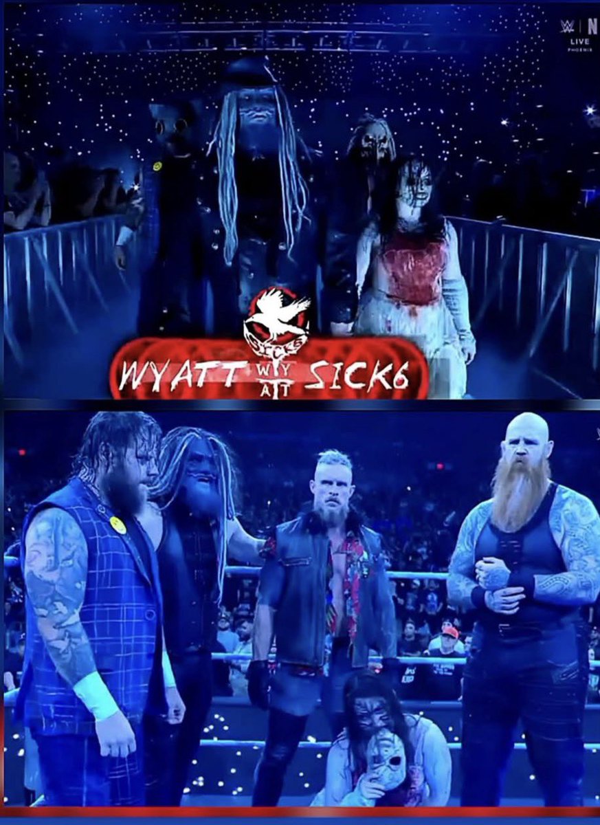 SOAismyReligion's tweet photo. Run ⭕️

(📸 credit <Ali_Prince_WWE> Instagram)

@WWENikkiCross @JoeGacy @DexterWWE @ErickRedBeard @TaylorRotunda @WyattSicks 

#WyattSicks #UncleHowdy #WyattSicksNation https://t.co/If4t6L8aLj