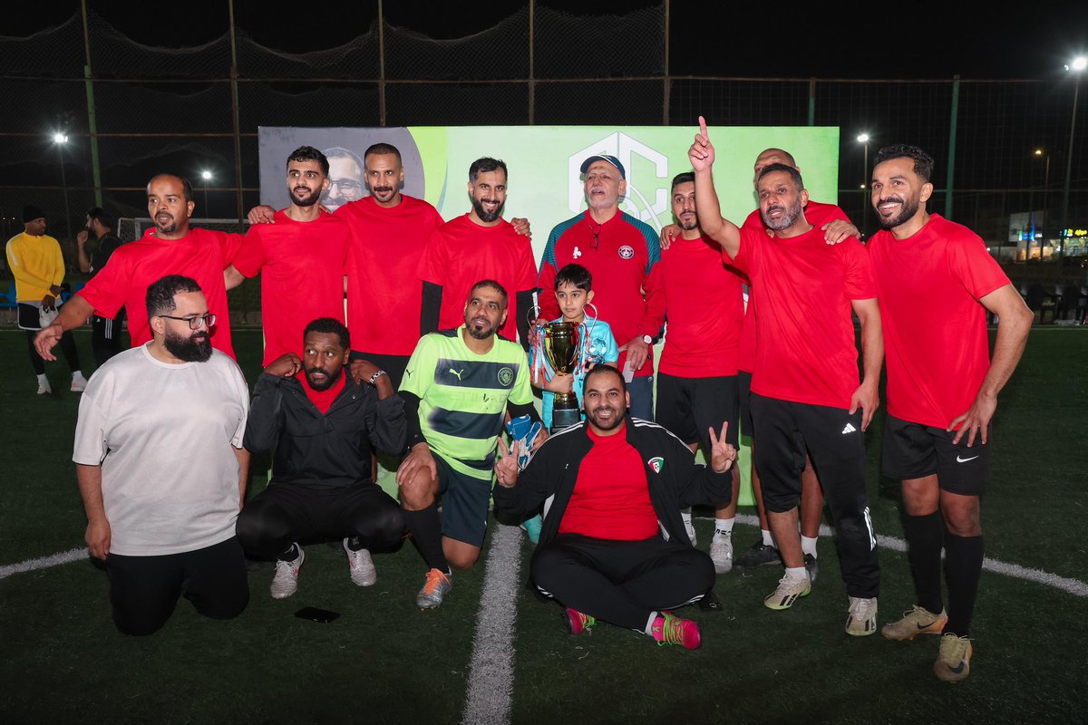 للمرة الثانية على التوالي ✌🏼

اصدقاء الكابتن حسن الحجي ابطالا لبطولة ملتقى مدربي الاحساء 🏆..
على كأس #زامل_التميمي رحمه الله ..
الف الف مبروك 🎉