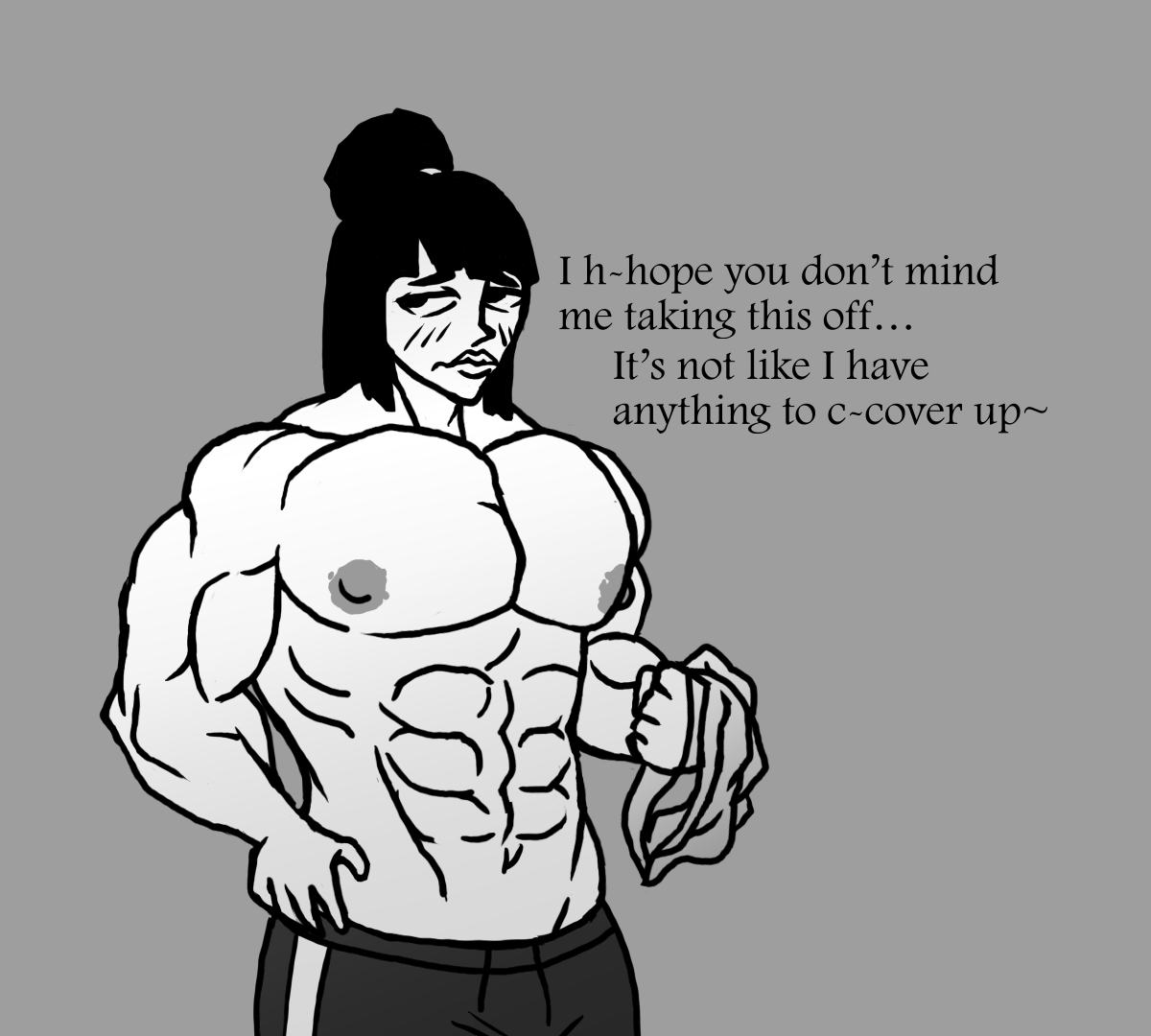 HWEP451's tweet photo. Hyper muscle, not my forte but I got inspired by a game called beyond evolution (great gameplay tho uses ai art).

This is one of the characters that you can get, might do more of em tbh this was fun!

#musclegirl #fbb #musclegrowth #beyondevolution https://t.co/Hwq2ofdpsE