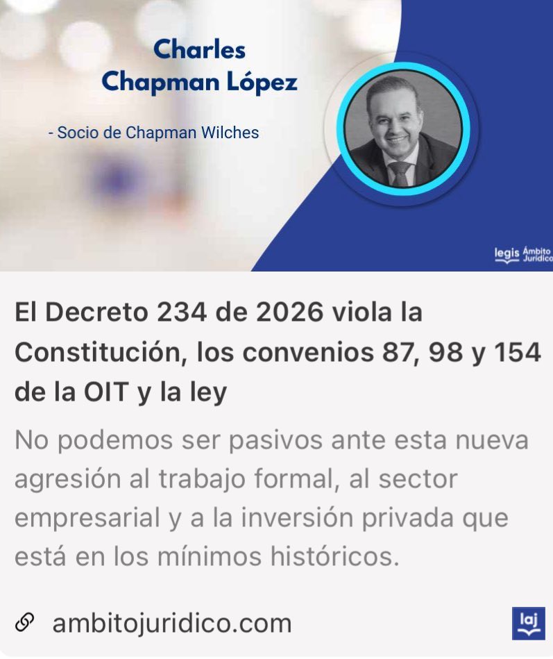Charles Chapman López tweet media