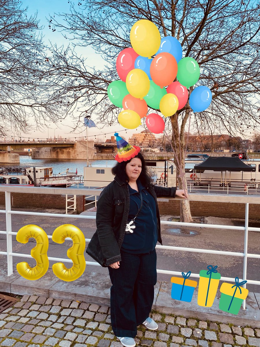 AndreaRutter's tweet photo. 33…. 🎈🎉 #jarig #33jaar #1993 https://t.co/v6taL8Z2BL