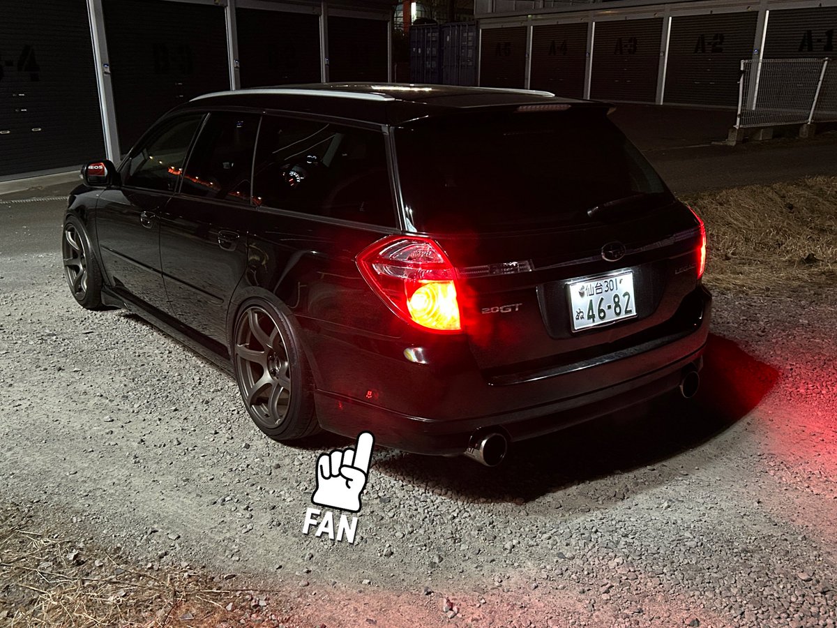 tom_BP5's tweet photo. リップ戻してリアバンパーのこれつけてタイヤと車高も戻した、かっけー https://t.co/IIY9CNL6Sq