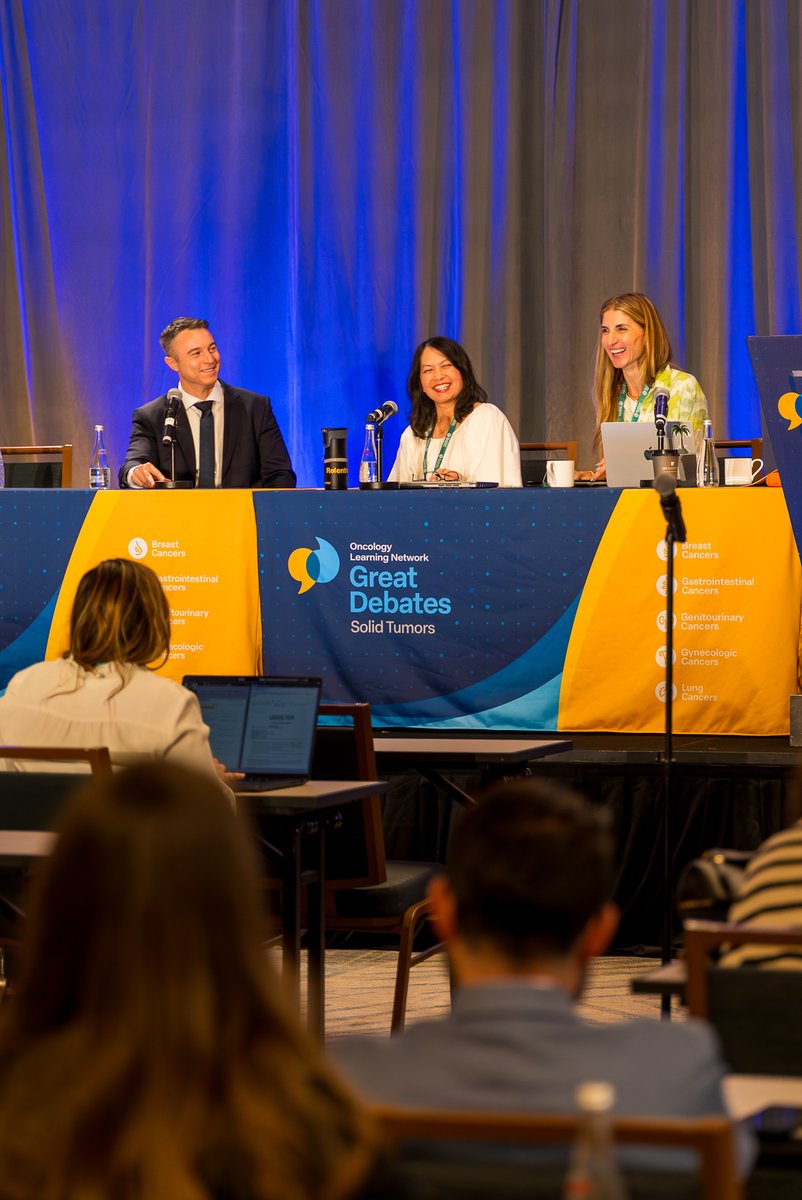 OLN Great Debates in Solid Tumors tweet media