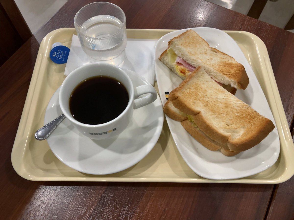 rx78nrx044's tweet photo. いつも通り朝はドトールのAモーニング。
#ドトール https://t.co/SE6rnNBiem