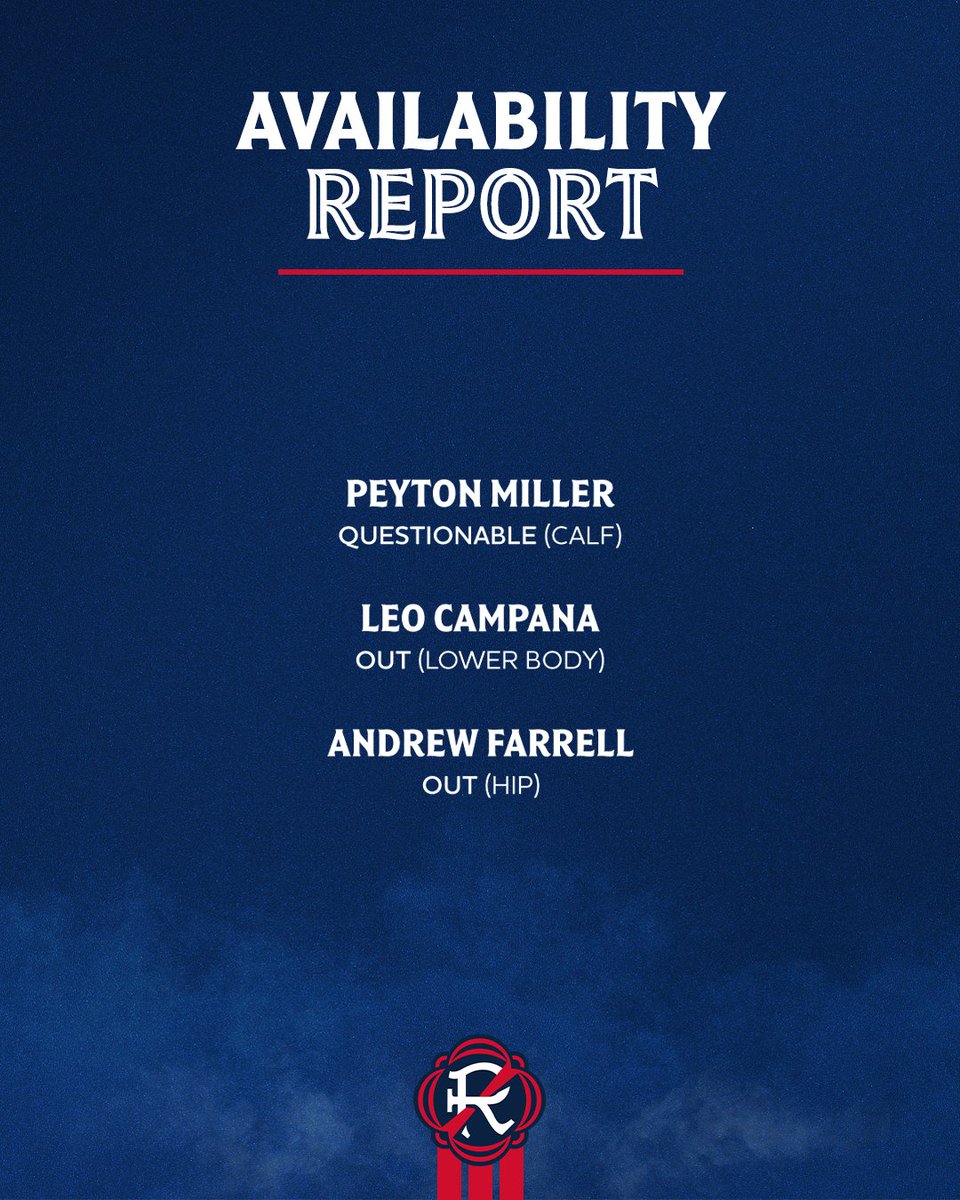 New England Revolution tweet media