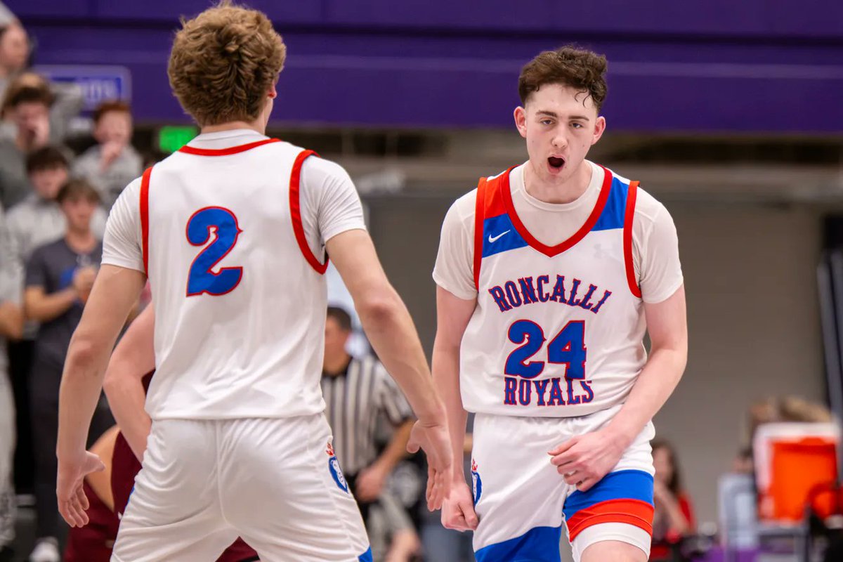 KyleNeddenriep's tweet photo. Will Hegwood leads Roncalli to regional title: 'He keeps exceeding expectations.' Royals roll into Class 3A semistate with win over Northview. https://t.co/b1yKEcPByf via @P_Shepherd https://t.co/ONhAv0SRhM