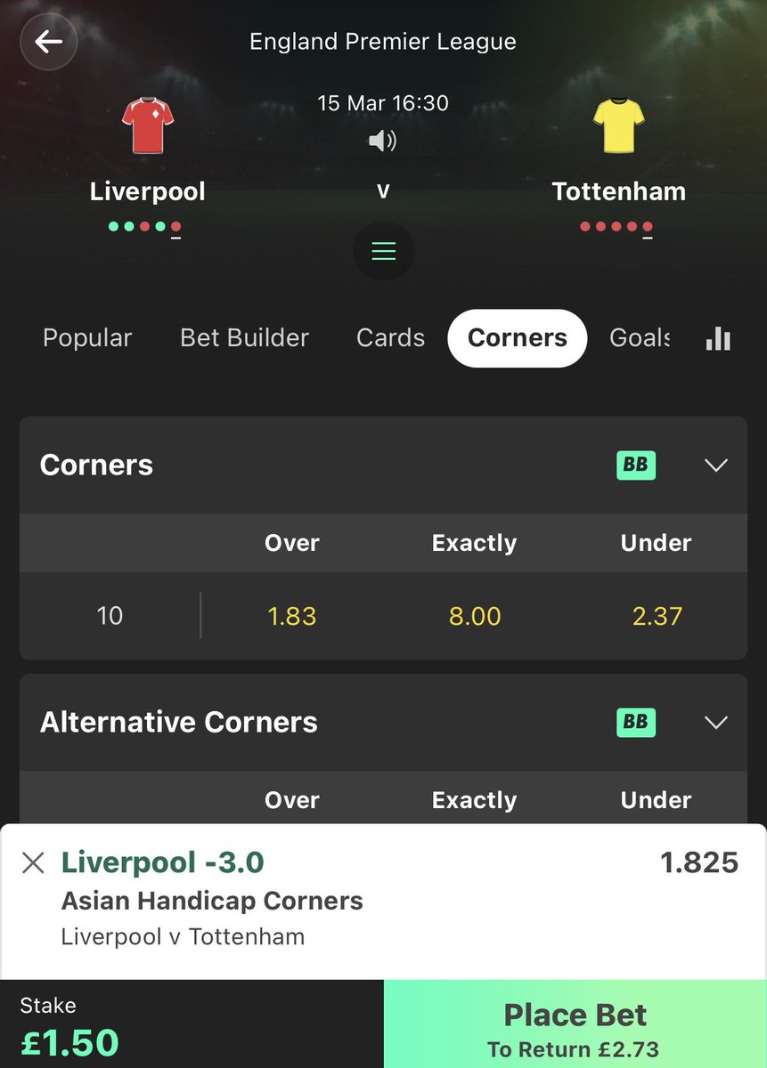 Match Day Bets tweet media