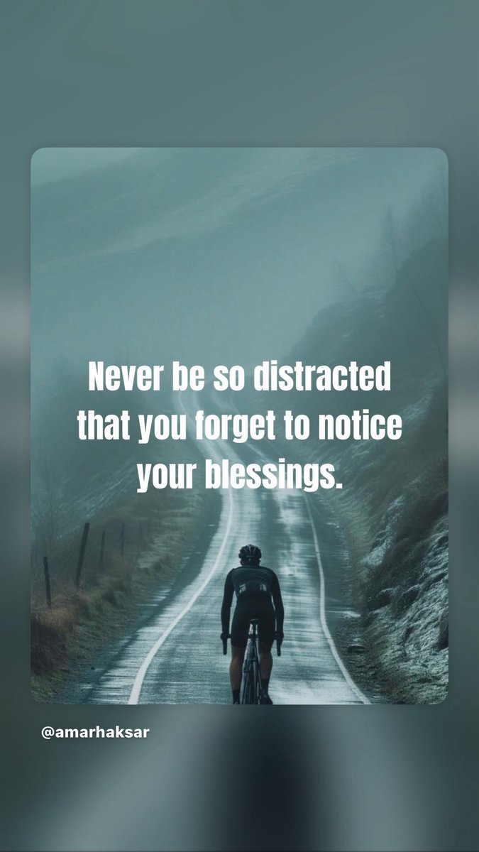 ahaksar's tweet photo. Be busy…work hard…take the ups and downs that come your way…keep pushing forward…but, along the way, never forget to be grateful for all the good in your life…that keeps you mentally balanced and happy…especially during the tougher times!

#mindset #consistency #FitterMindz https://t.co/Csf1EgPBbI
