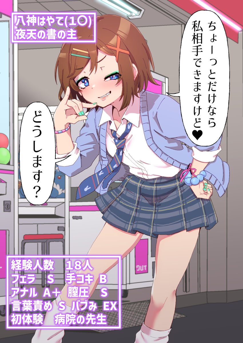 コミッション頂いて、〇貞をからかう
八神はやてちゃんを描かせていただきました!
ありがとうございました♥ 