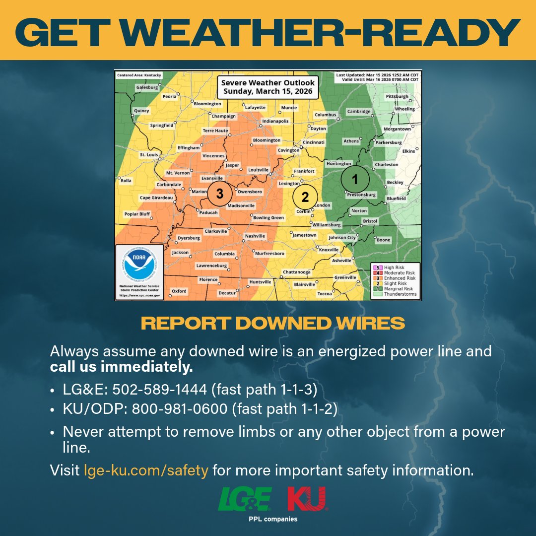 LG&E and KU tweet media
