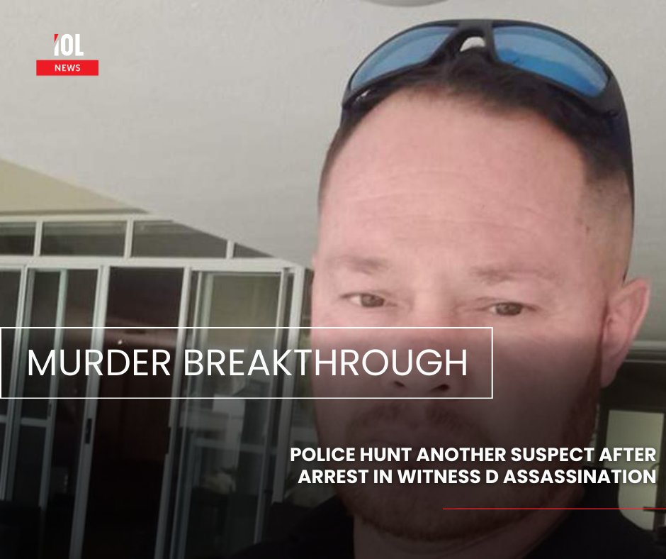 IOL's tweet photo. Police are hunting for another suspect in the assassination of Marius van der Merwe after the alleged shooter was arrested on Saturday, national police commissioner General Fannie Masemola said.
#MariusVanDerMerwe #BrakpanShooting #PoliceInvestigation #WitnessD
Read more here: https://t.co/ACRCFoWX4Z