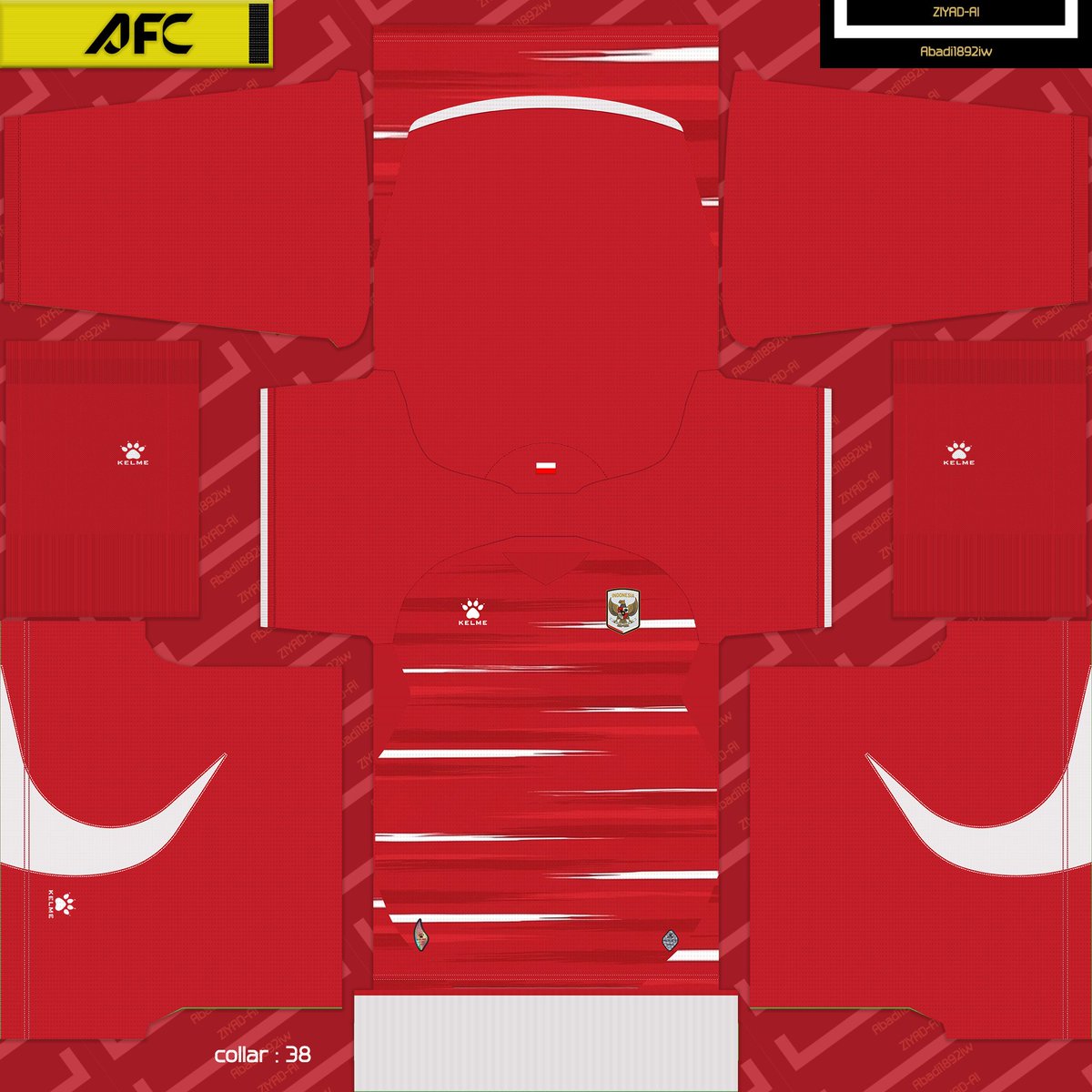 Abadi1892iw's tweet photo. Kits Indonesia NT 2026/27     
Available on Drive  

https://t.co/eGAGY9F0as

#PES #Efootball #Indonesia https://t.co/ZeOVIPPrsd