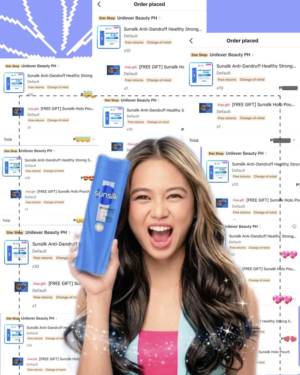 ang galing mang-budol ni Ash sa Tiktok live with @sunsilkph 😭🩵 

Amigas purchased 100 bottles of Sunsilk and we didn’t even hesitate 🤭

SILKY SUNDAY WITH ASH
#AshtineOnSunsilkLive