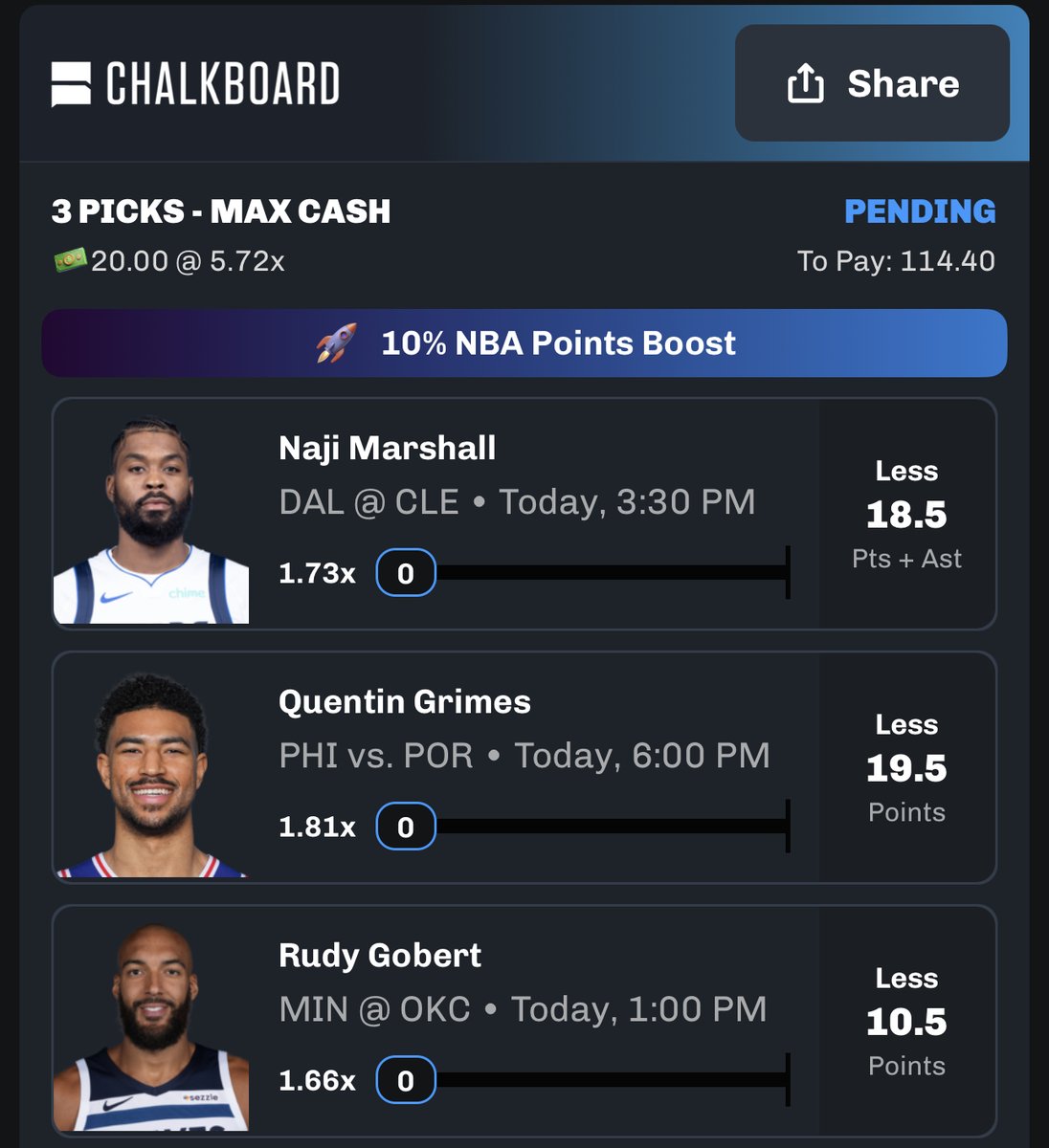 Calling Our Shot tweet media