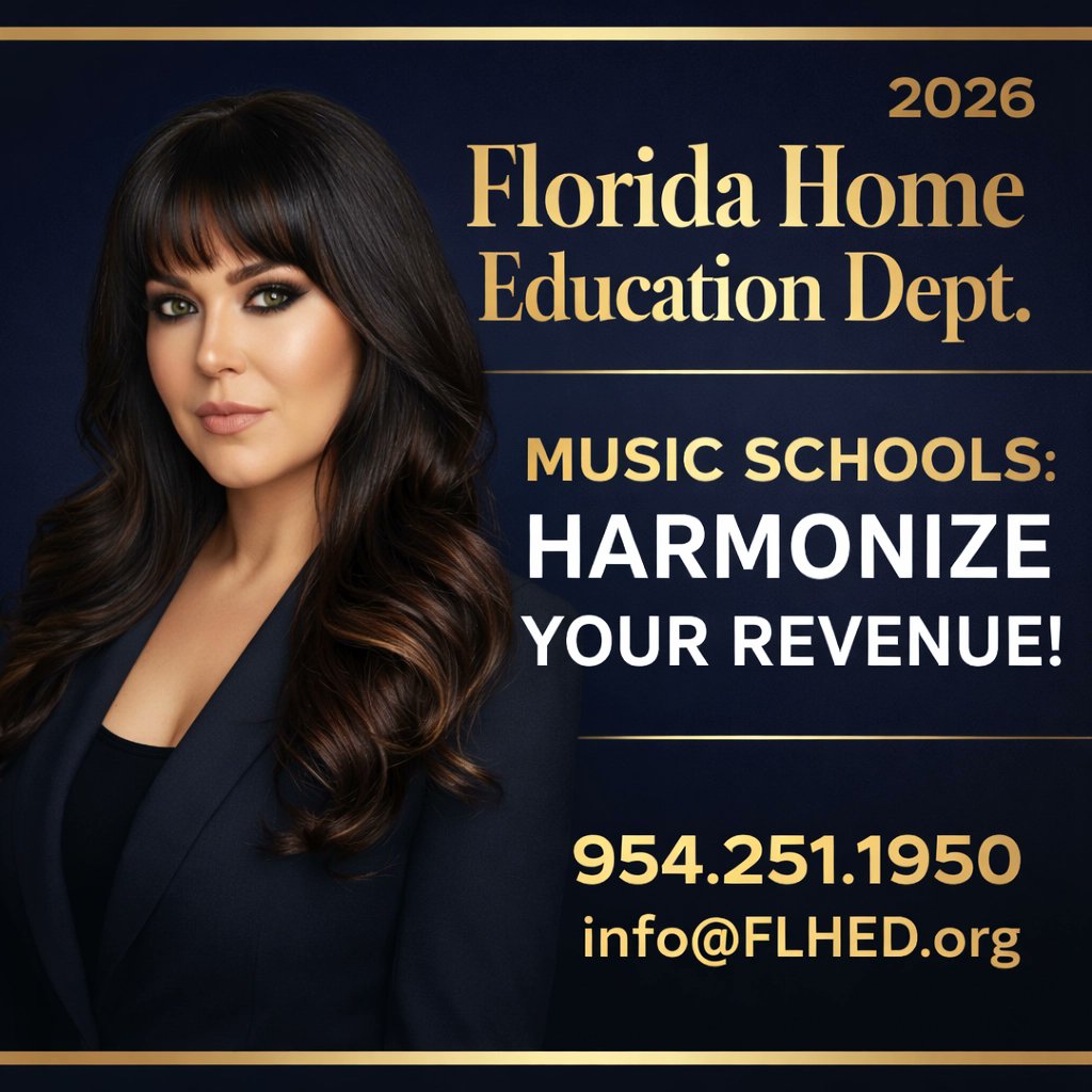 MUSIC SCHOOLS: HARMONIZE YOUR REVENUE! 🎶
Don't wait until 4 PM. Step Up is FL's top funding source. 1 student covers our service! 31 years exp. Grace Coca, CEO of FLHED
954.251.1950 | info@flhed.org
Florida-Home-Education.sintra.site