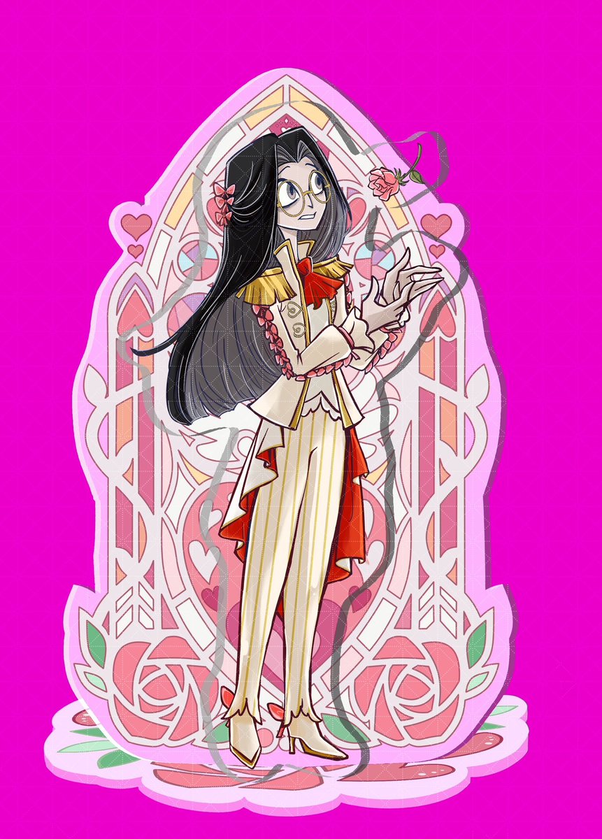 【仿官立牌🐍】
是委託！謝謝老闆讓我畫蛇蛇😭
能畫到我推讓我快樂的像過年的阿罵

#hazbinhotelseason2
#hazbinhotelfanart 
#sirpentious