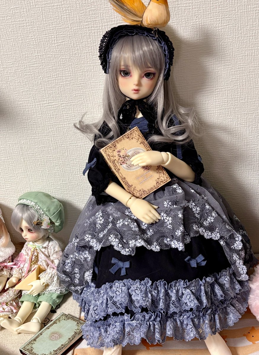 hato_mamepopo's tweet photo. そまちゃんもお着替えしました。
大好きなHOWAFUWA様(@xhowafuwax)のお洋服です。似合う〜!🩷🩷🩷
#SD_F_97
#うちのこかわいい https://t.co/SWfvTkyo4p
