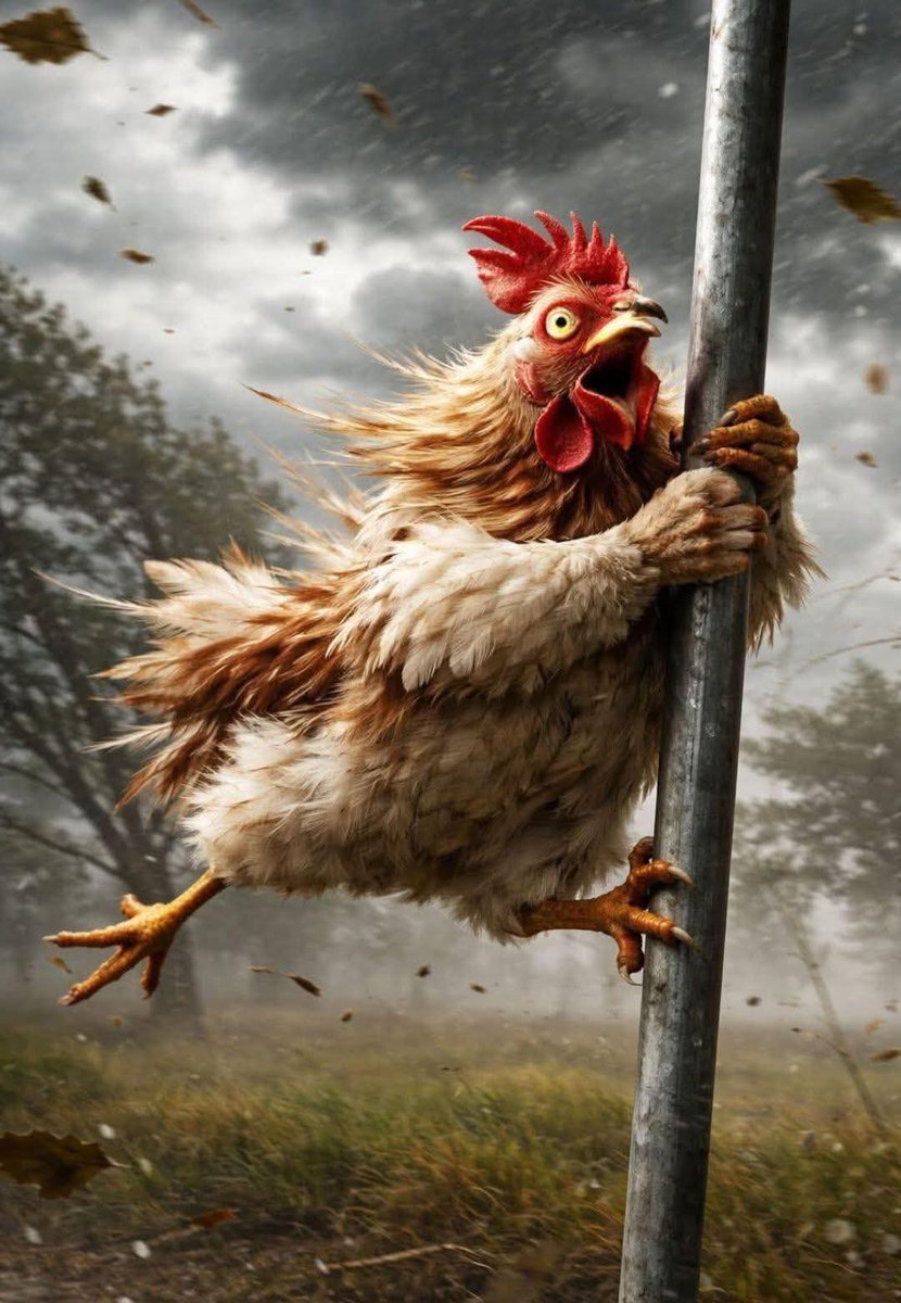ReenieCarp's tweet photo. Time to batten down the hatches. https://t.co/L0yVKy5xlT