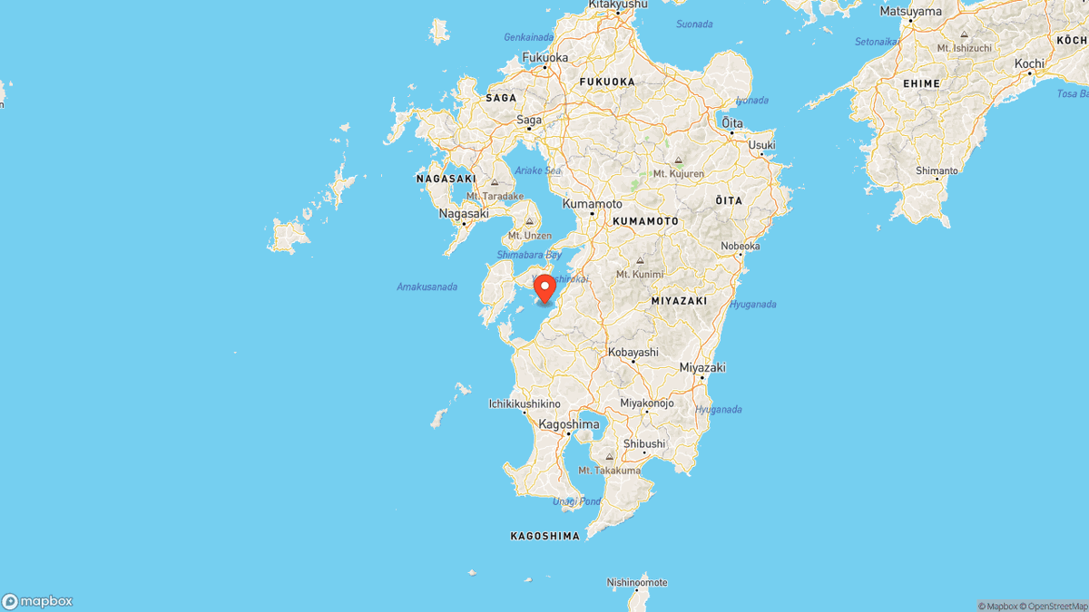 RapidQuakeAlert's tweet photo. [🚨] Earthquake Final Data: A magnitude 3.8 #earthquake #地震 with an intensity of 3 has occured 熊本県天草・芦北地方 (Kumamoto Prefecture Amakusa/Ashikita region) with a depth of 10km at 03/15 23:10 JST. #japan https://t.co/q2nLJC1AxM