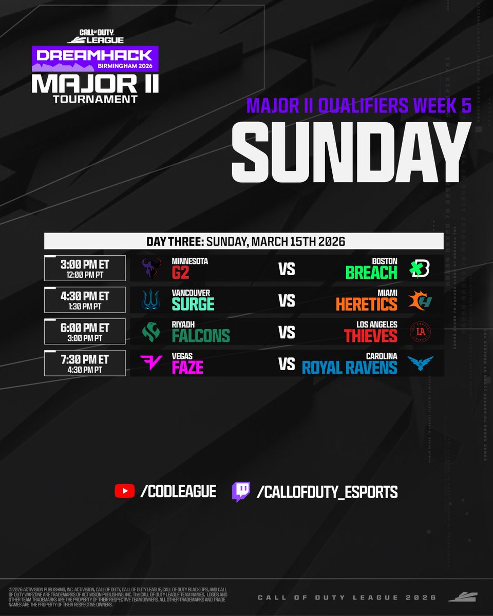 Call of Duty League tweet media