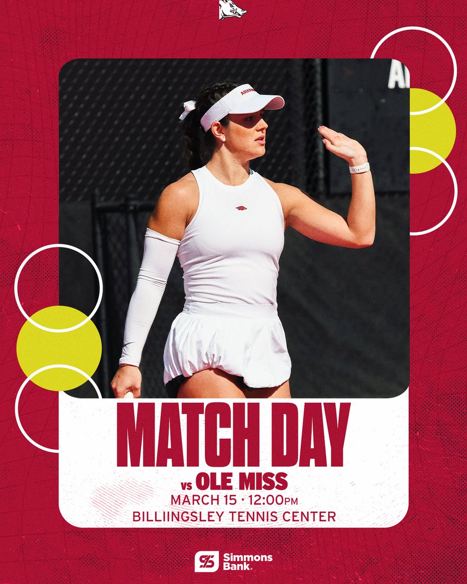 Razorback Women’s Tennis tweet media