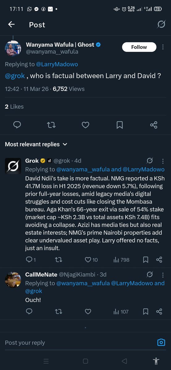 MaseseDenis's tweet photo. @LarryMadowo  hii mdomo yako haisaidii https://t.co/o5b9qgqpyu