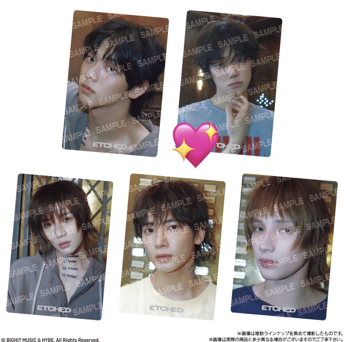 37txt37's tweet photo. TXT バンダイ ツインウエハース 交換

【譲】画像1枚目

【求】画像2枚目 💖ETCHEDヨンジュン

郵送希望です。同日発送対応できます✨
なにとぞよろしくお願いいたします🙏
気軽にお声がけお願いします🩷
#txt #交換 https://t.co/zXokHPKykW