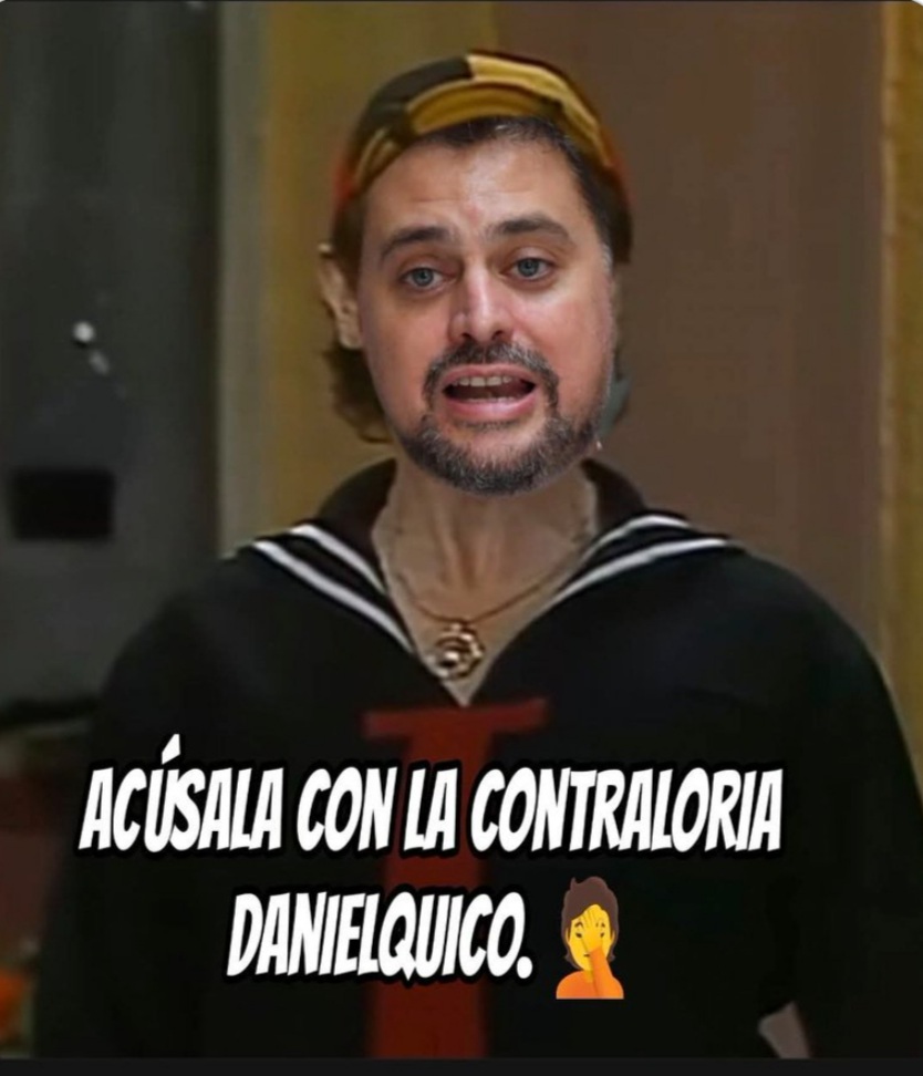 Enviaré un escrito a la contraloría acusando que las tetas de Emilio son falsas ...
Mamaaaaaaaaa mamaaaaaaaa !!