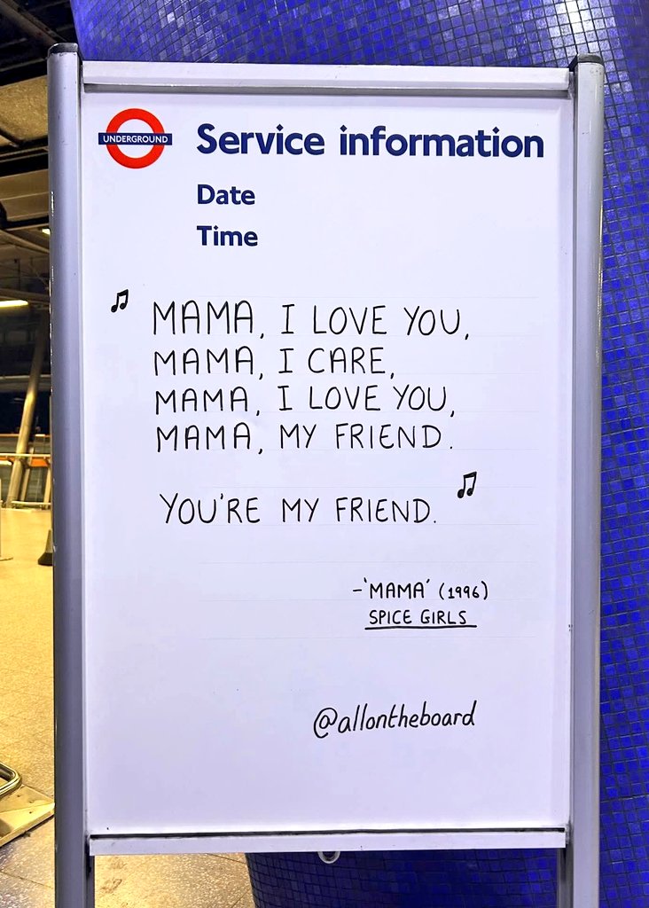 allontheboard's tweet image. 🎵 Mama, I love you, mama, I care, mama, I love you, mama, my friend. You’re my friend.🎵 - ‘Mama (1996)’ Spice Girls 

#MothersDay #Mama #SpiceGirls