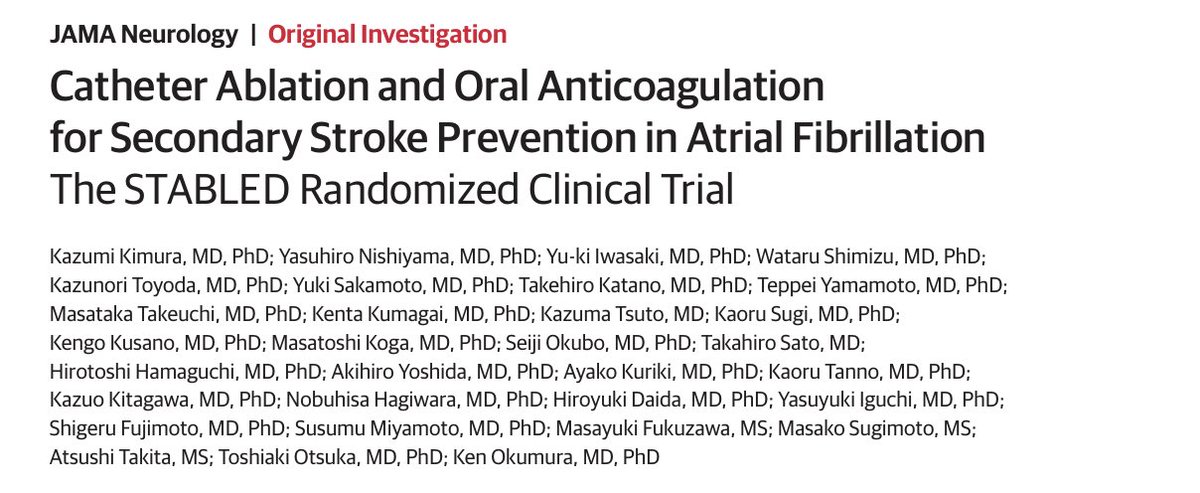 ESC Council on Stroke Chairperson tweet media