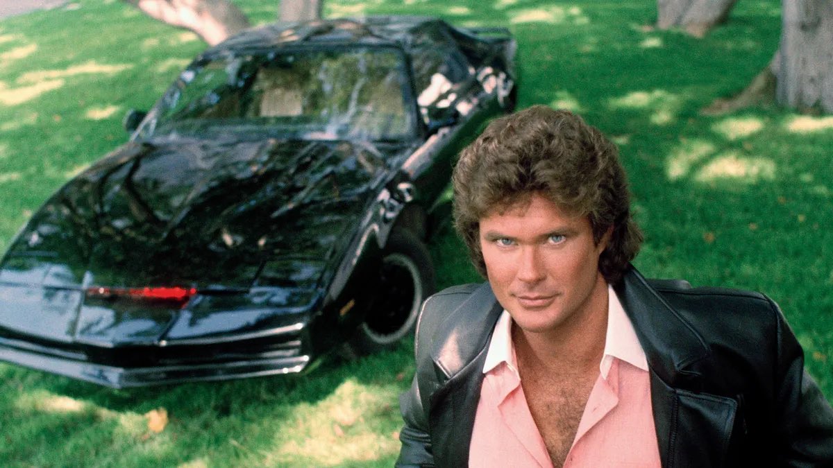 K.I.T.T was a self driving car, this was a pre-cursor to the future. Let’s hope Terminator doesn’t follow suit.